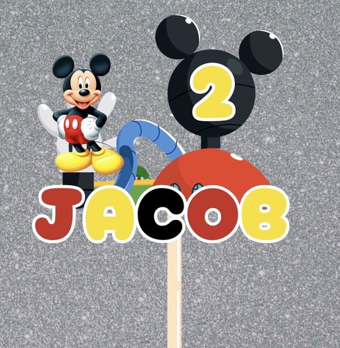 Mickey mouse cake topper - mickey,