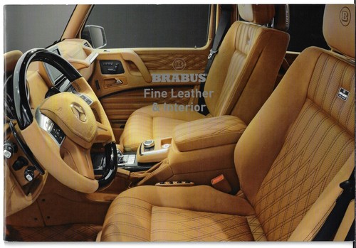 Brabus leather interior - brabus,