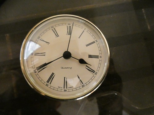 Caravan battery operated clock