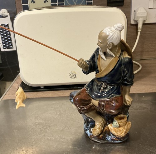 Vintage chinese fisherman - vintage,