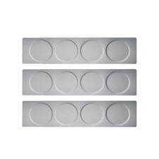 Magnetic Spice Jars Rack Stainless Steel Spice Jars Wall Plate Base Wall1576