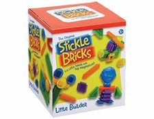 New Stickle Bricks TCK08000 Hasbro Stick Little Builder Construction Set Uk