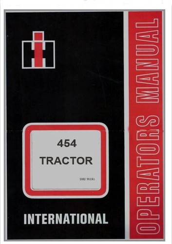 International tractor 454 - international,