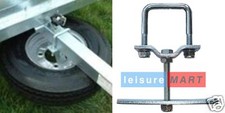 Trailer Spare Wheel Carrier Universal for Drawbars 50-60mm Erde Daxara Maypole