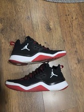 Nike Air Jordan Dna Lx Flyknit size 9.5 Uk Size Black & Red
