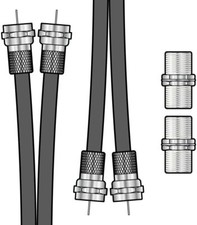 AV Link Twin RG6 Satellite &