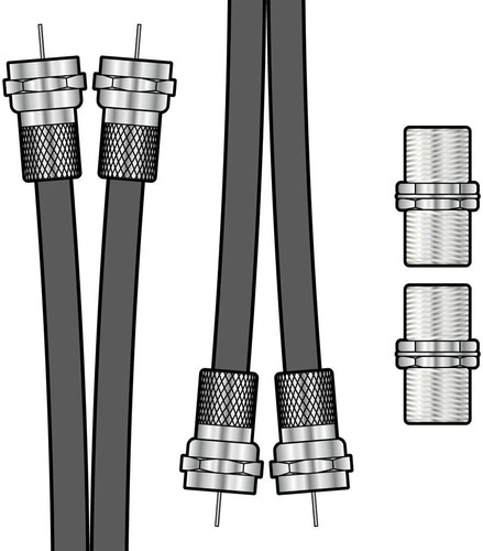 Link twin rg6 - rg6, &