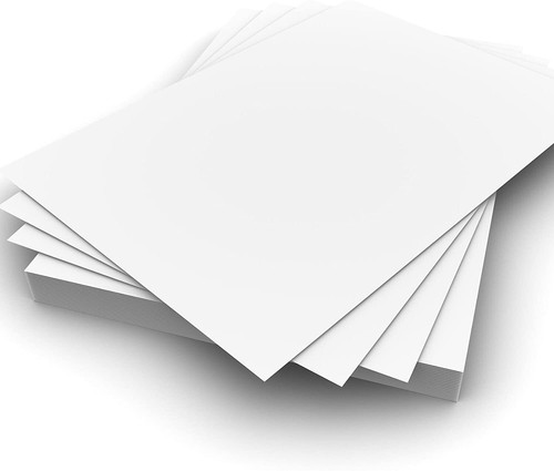 White card making - white, a4