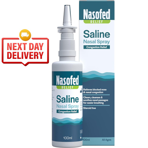 Nasofed saline nasal spray - saline,