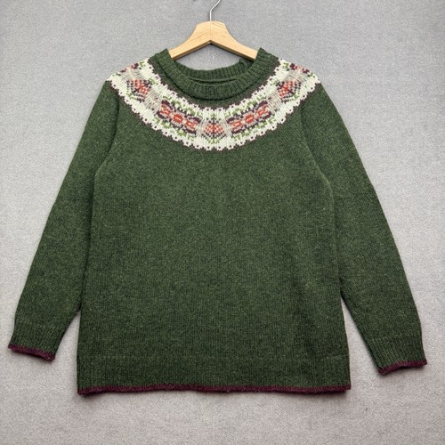 Brora jumper green - green, knit