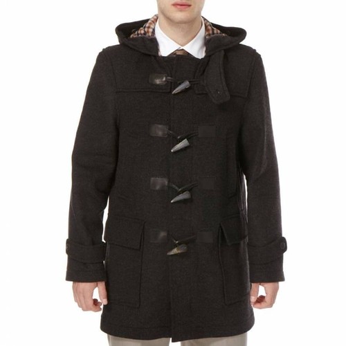 Aquascutum navy hooded new - hooded,