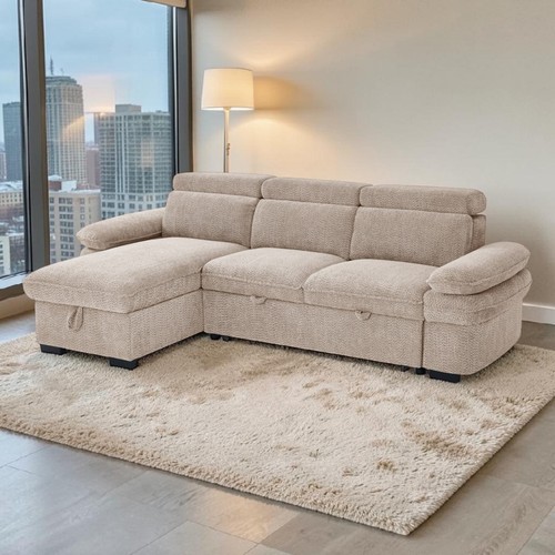Hudley sofabed beige - hudley,