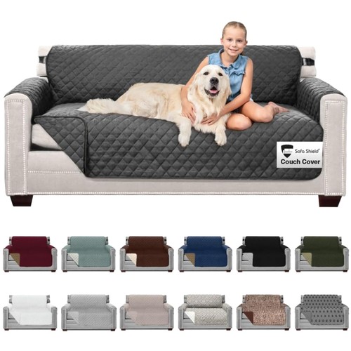 Charcoal pet friendly sofa - charcoal,