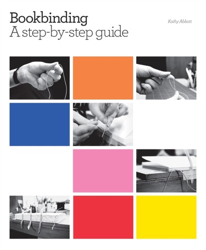 Bookbinding step - a, step-by-step