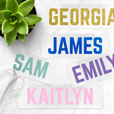 Personalised Iron On Names