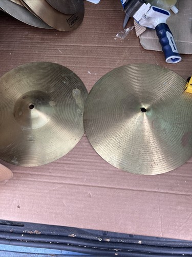 One pair mini hi hat - one,