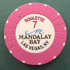 Mandalay Bay Casino Las Vegas Roulette Chip Table 7