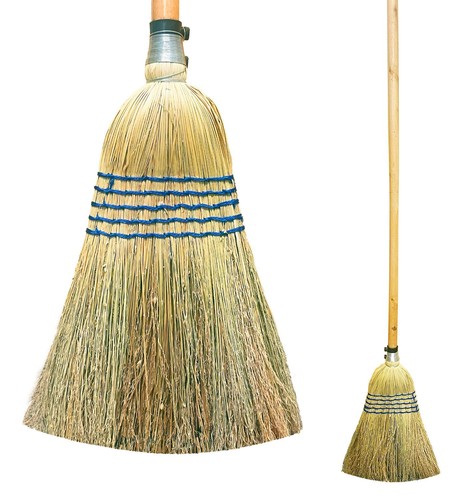 Corn broom traditional - corn,