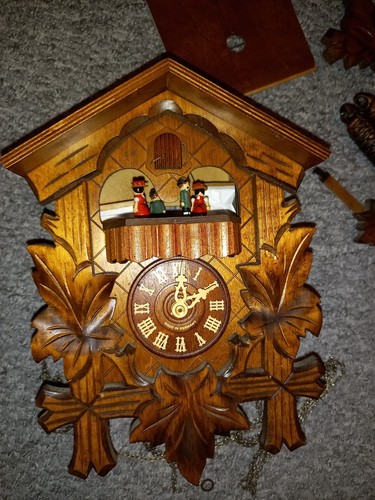 Musical cuckoo clock black - musical,
