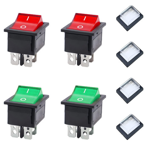 4pcs rocker switch pin on - 4pcs,