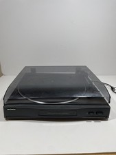 Sony PS-LX49P Stereo Turntable System Black Genuine Tested Working