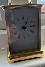 The London Clock Company Brass Mantel Clock Quartz