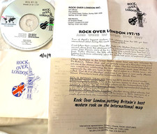 4/11/97 ROCK OVER LONDON, HOPPER, CAST, SMITHS, SILVER SUN, JONAH HEX,CHARLATANS