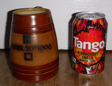 Rare Royal Doulton Lambeth Stoneware Commemorative Mug Tankard – April 20th 1908