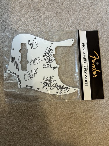 Lost prophets autographed - prophets,