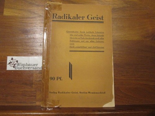 Radikaler geist querschnitte - radikaler,