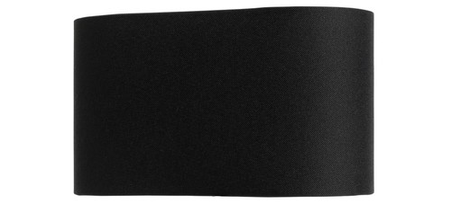 Black lampshade 25cm - 25cm, linen