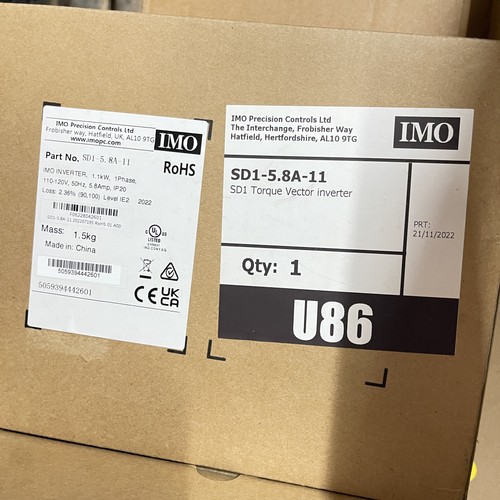 Inverter drive sd1 - sd1-5.8a-11, imo