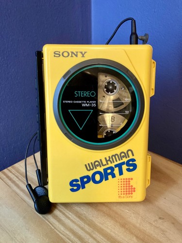 Sony walkman cassette - wm-35,