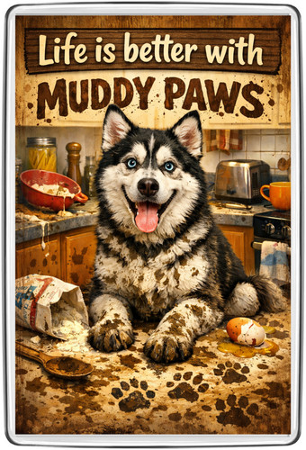 Funny siberian husky - siberian,