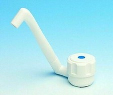 Comet Caravan Cold Water Tap Single Foldable 12V Micro Switched White Faucet