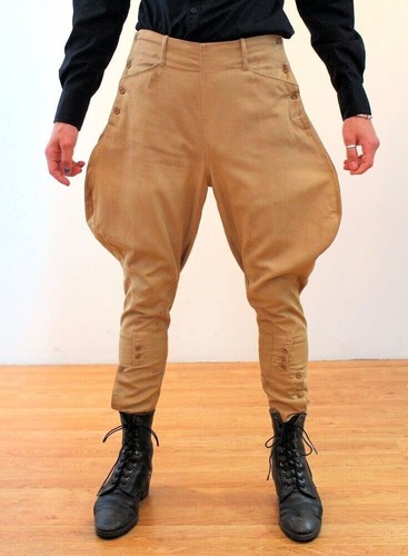 Men khaki jodhpur breeches - men,