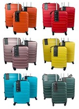 Hard Shell 4 Wheeler Suitcase Luggage 20/24/28 Set Travel Trolley Lightweight