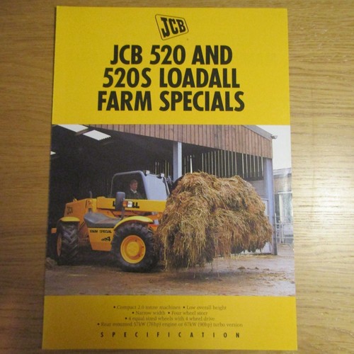 Jcb 520 and 520s loadall - and, farm