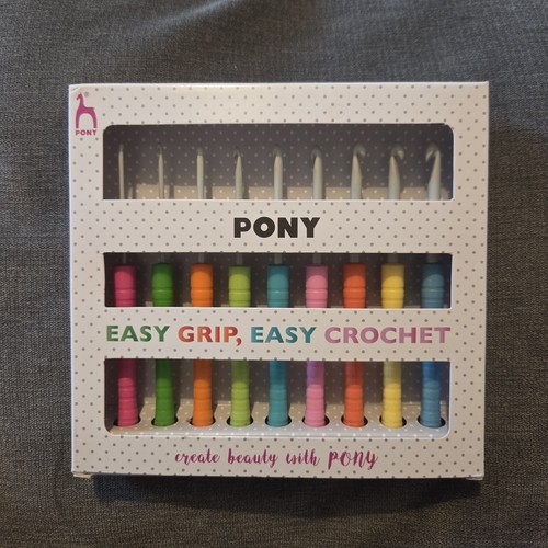 Pony easy grip crochet hook - easy,