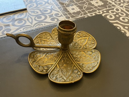 Vintage solid brass - solid,
