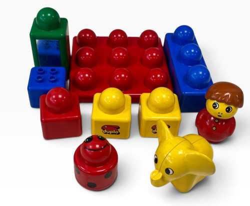 Vintage lego duplo primo - duplo, baby