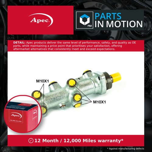Brake master cylinder fits - master,