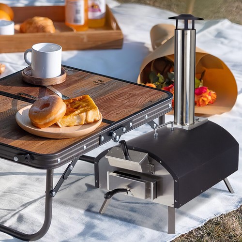 Wood pellet grill - wood, pizza