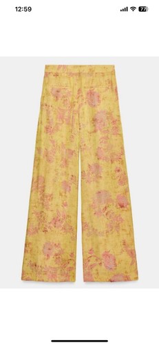Zara peach pink viscose - zara,