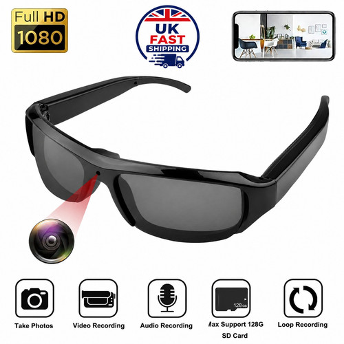 1080p camera glasses - hd,