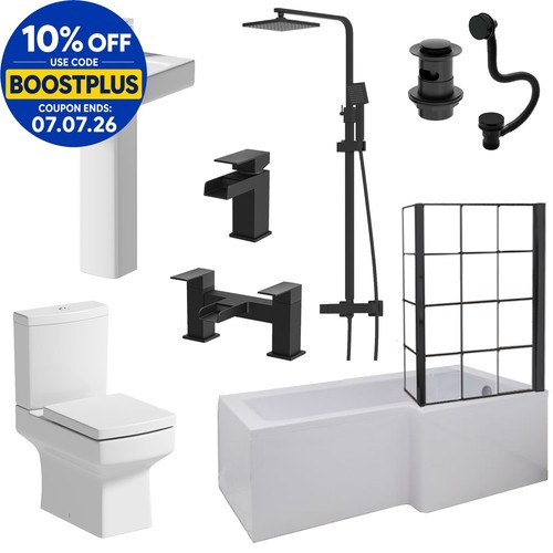 Complete bathroom suite 1700 - complete, l