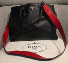 Prada Black Galleria Saffiano