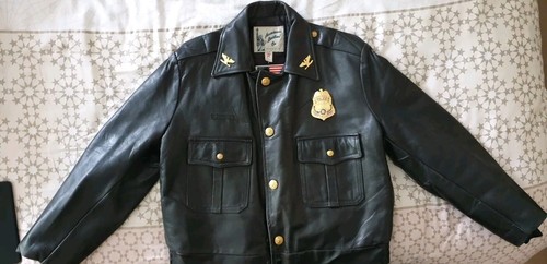 Police official leather - police,