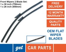 Front Wiper Blades (30" + 26")
