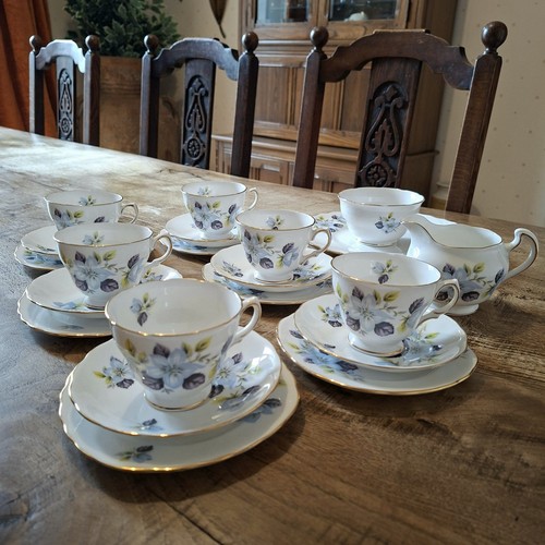 Vintage queen anne bone china - vintage,